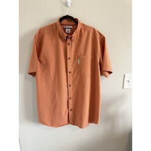 COLUMBIA‎ Men’s Button Down Dress/Casual Short Sleeve Shirt XL
